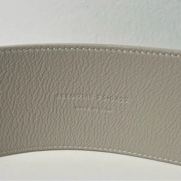Saint Laurent YSL Snakeskin Python Vintage White Covered  display picture 1